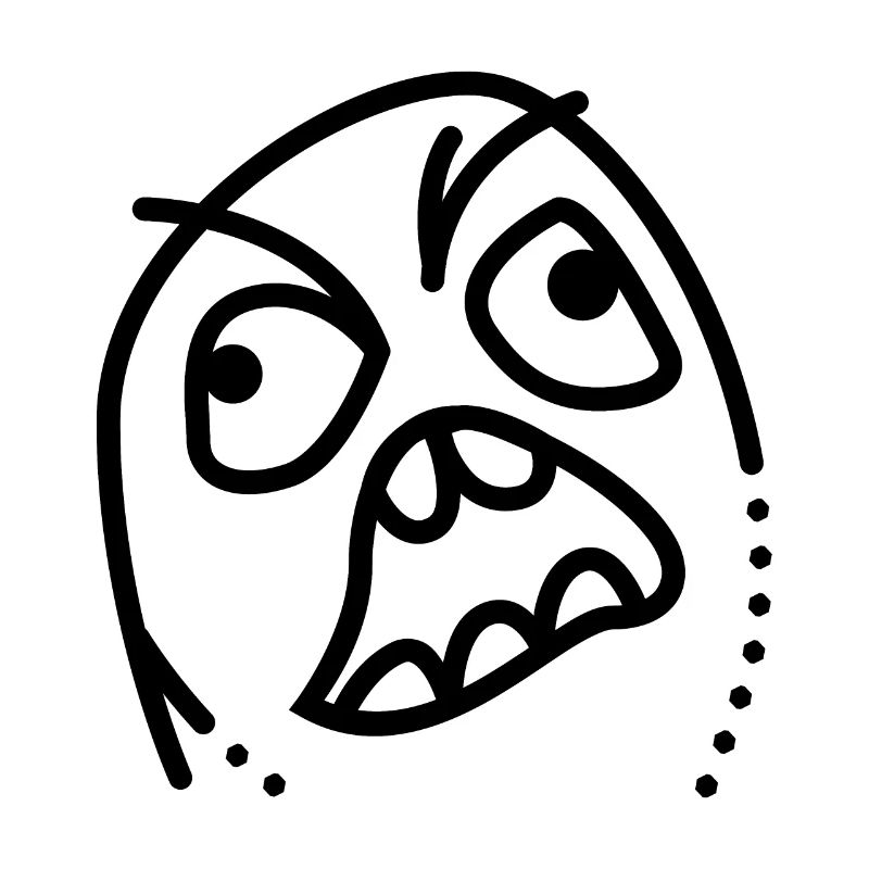 Meme Rage Guy