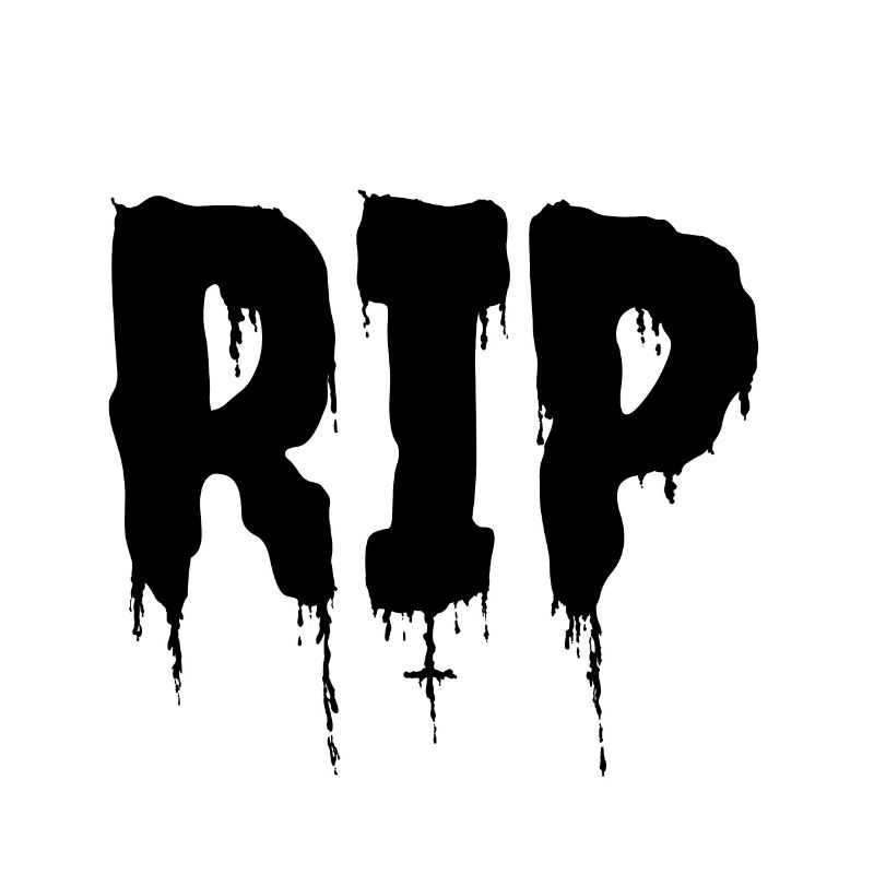 Rip Rest in Peace pastelgoth goth emo gothic metal