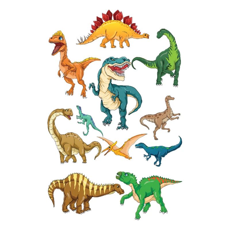 Dinosaur Types Graphics Dino T-Rex Boys Dinos