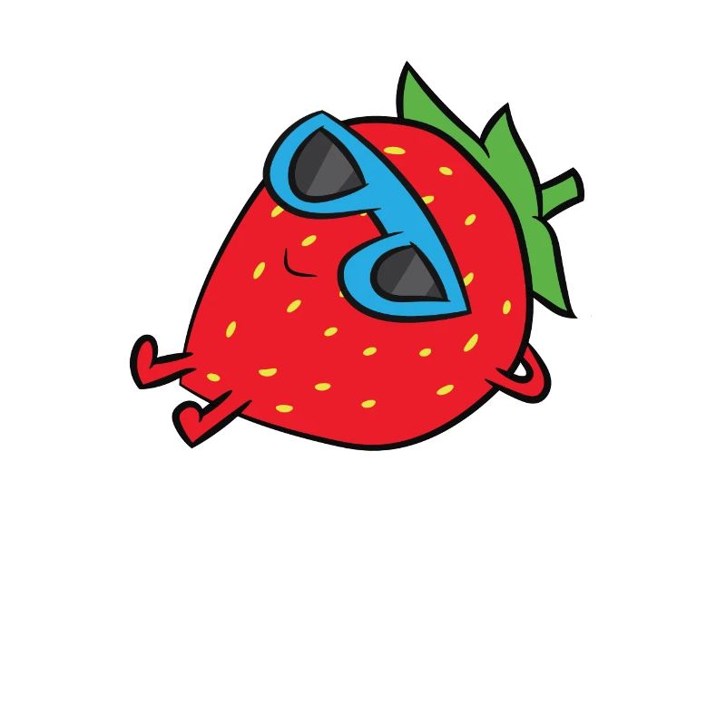 Erdbeere Summer Fruit Sonnenbrillen Auf Erdbeere