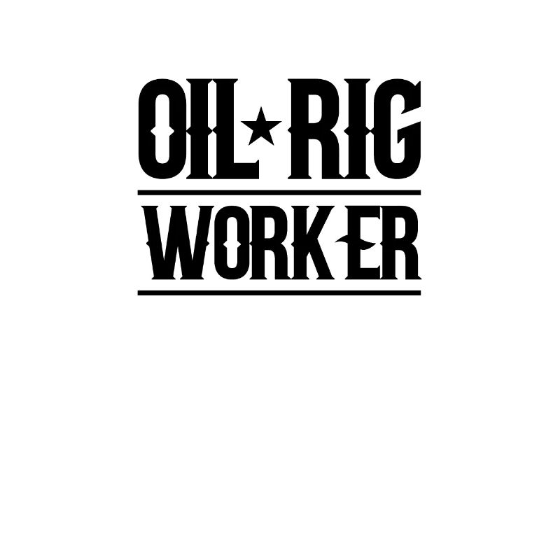 Oil rig worker offshore drilling platform profession