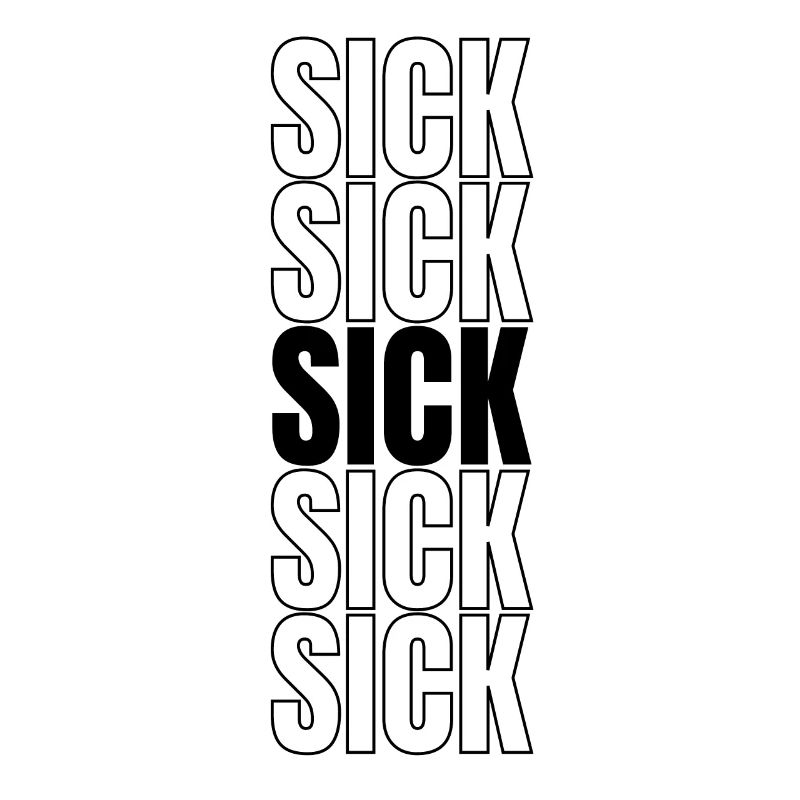 Idée cadeau drôle d'énonciation malade
