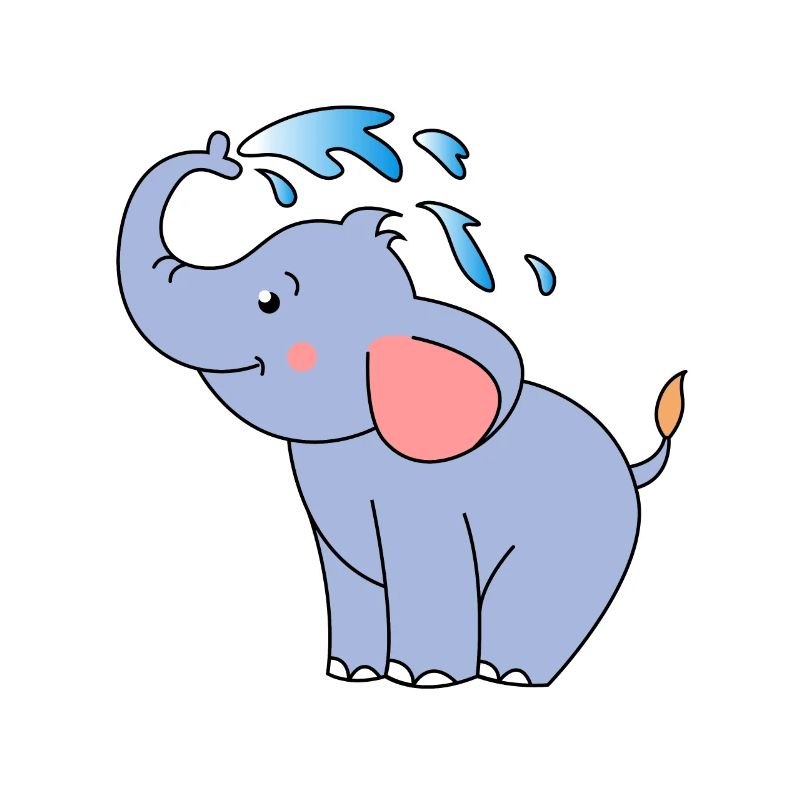éléphant enfant bébé