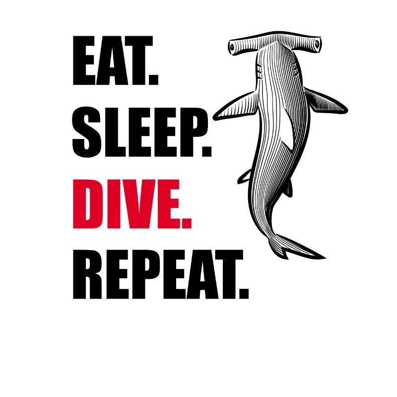 Hammerhai TShirt Haifisch Geschenkidee