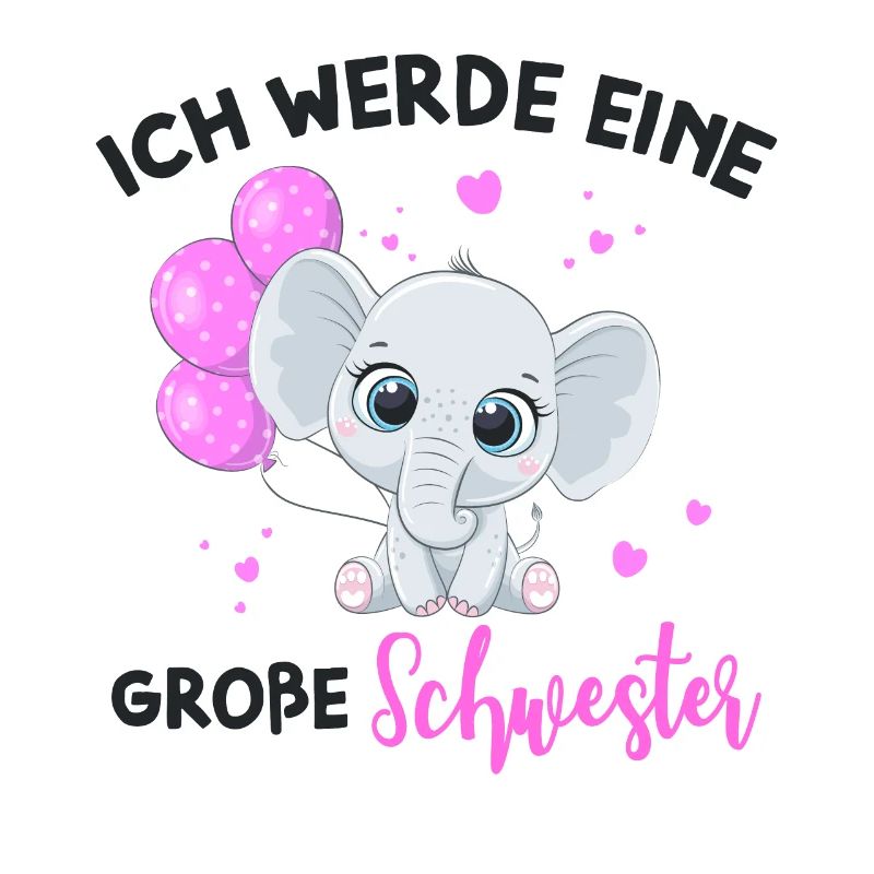 Große Schwester Elefant