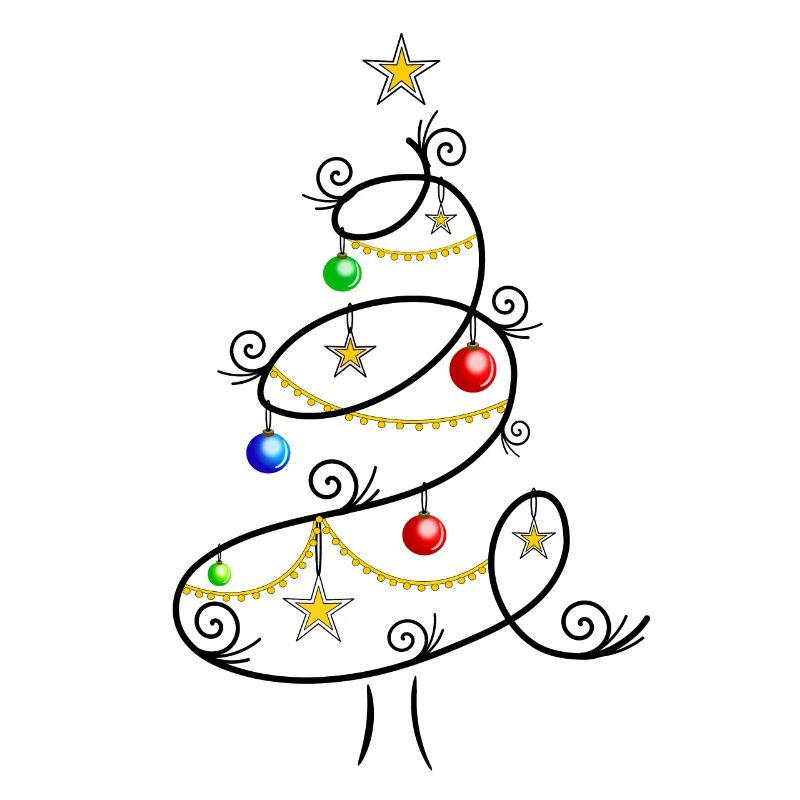 Fir tree christmas tree christmas tree christmas