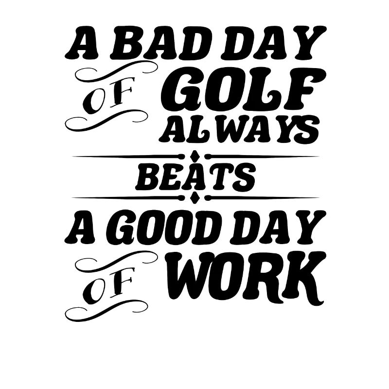 Lustiges Golf Sprüche Geschenk