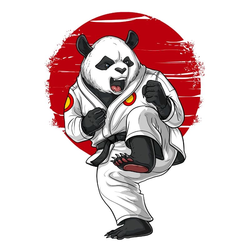 Karaté Panda Bear
