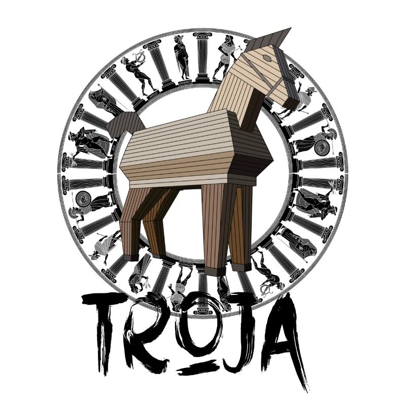 Troja Trojanische Pferd Gym Training Krieger