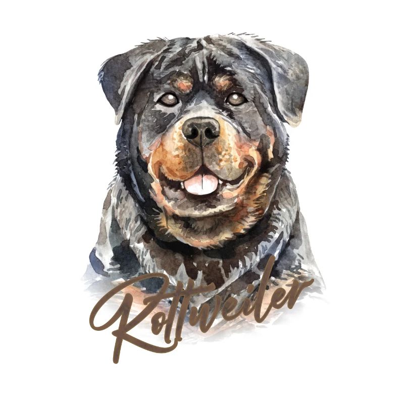 Rottweiler Hund Geschenkidee