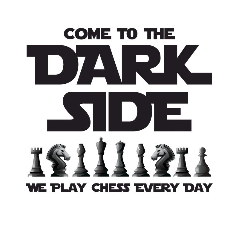 Chess Dark Side Chess Player Checkmate