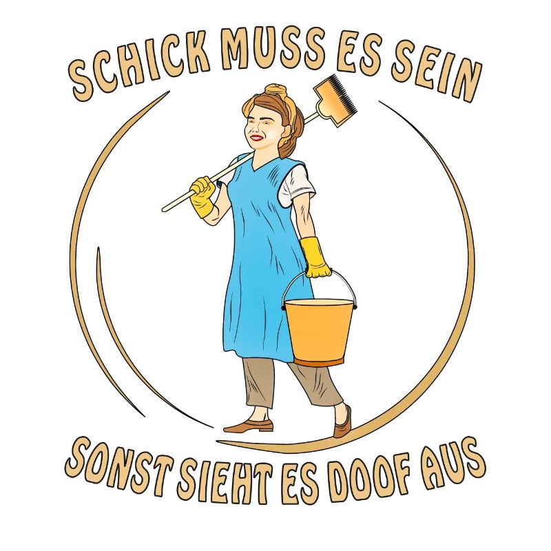 FRAU PUTZEN SCHICK MUSS ES SEIN