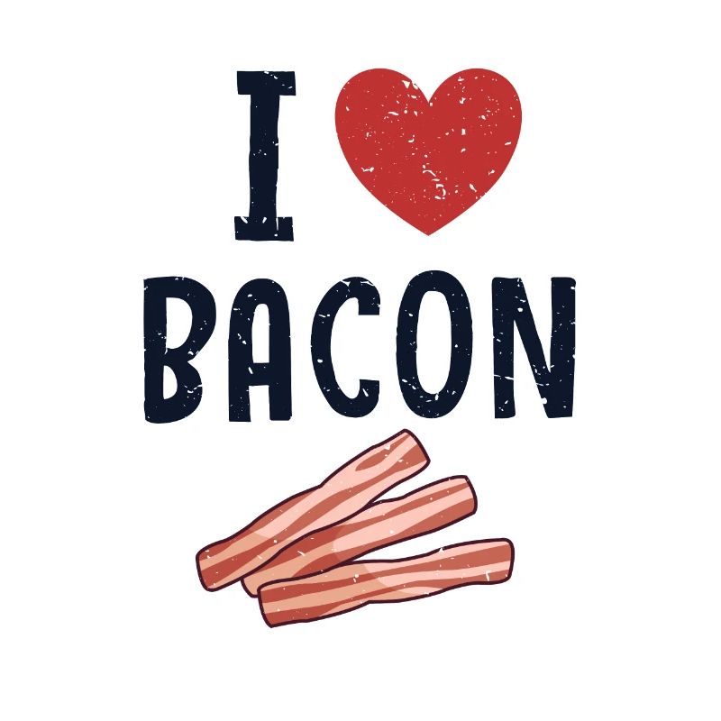 Amoureux Du Bacon J'Aime Le Bacon Bacon Bacon