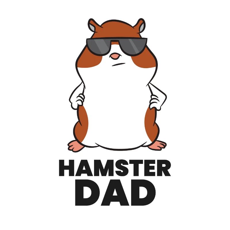 Hamster Dad Funny Hamster Papa