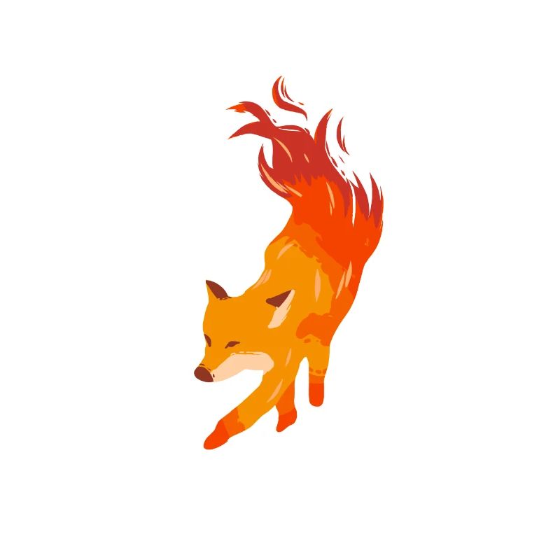 Fire Fox Artist and Fox Fan Gift