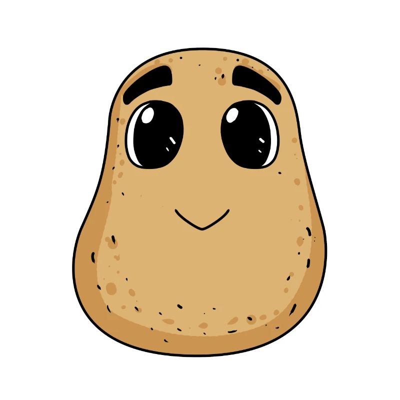 Cute potato