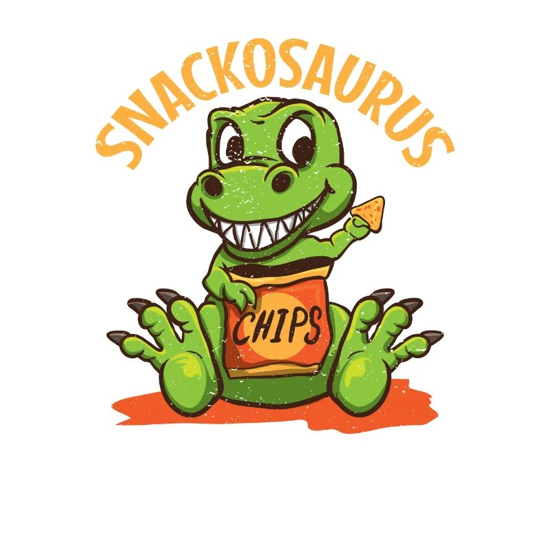 Cute dinosaur snackosaurus gift snacks