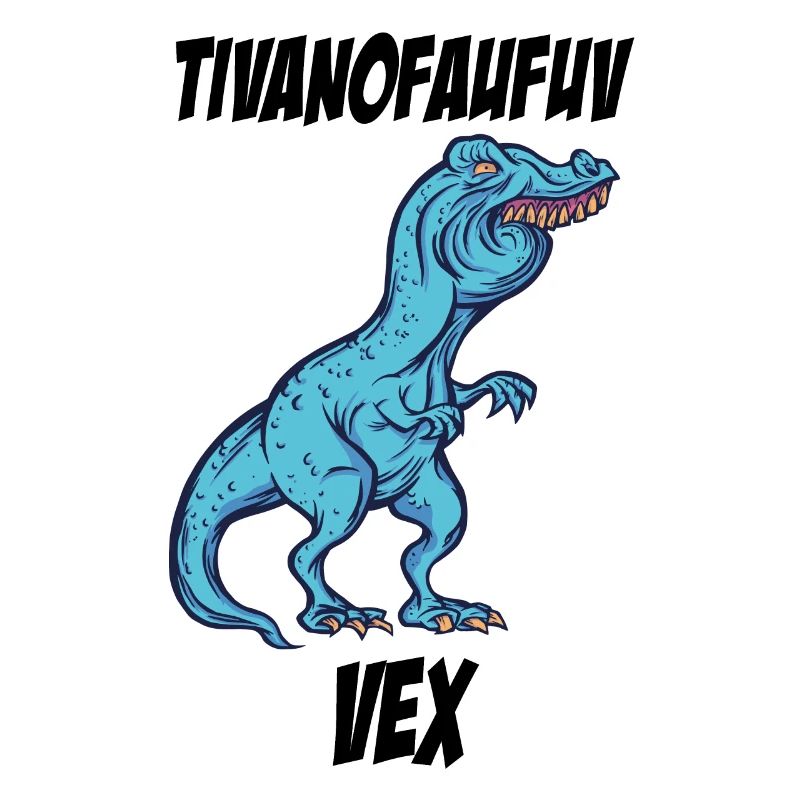 Witziger TRex Überbiss meme Geschenkidee