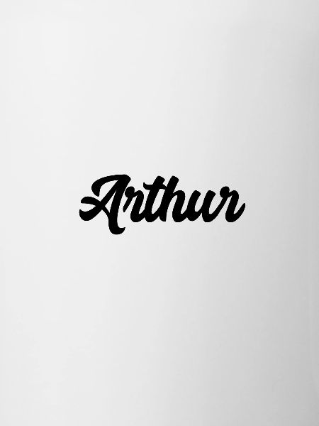 Arthur Custom Text Birthday Name
