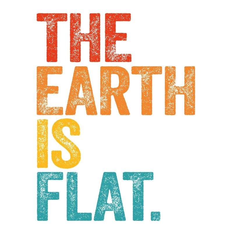 Flat Earth Society Plat Terre Carte Modèle Globe