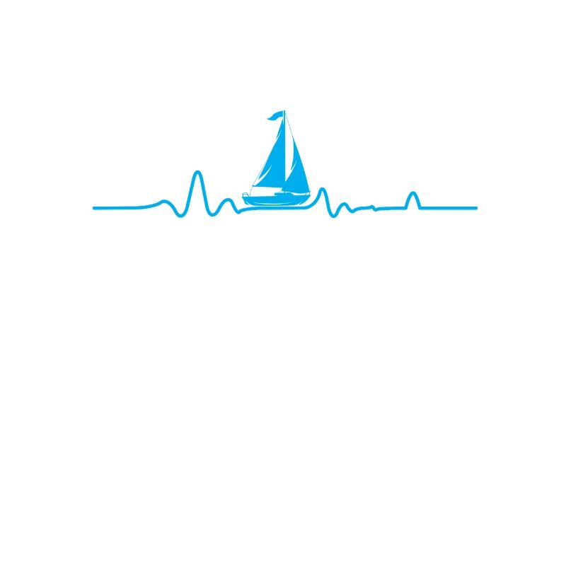 Sailing Heartbeat Pulse Line