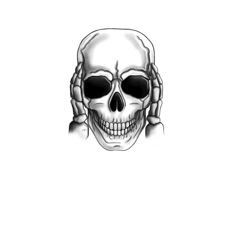 Skull hear nothing