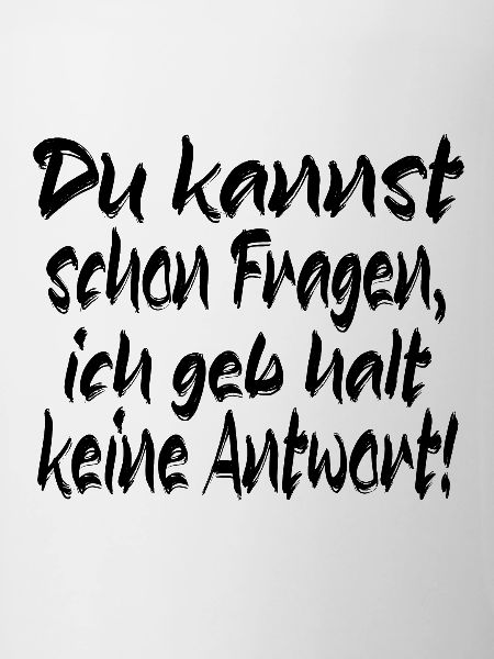 Kannst fragen