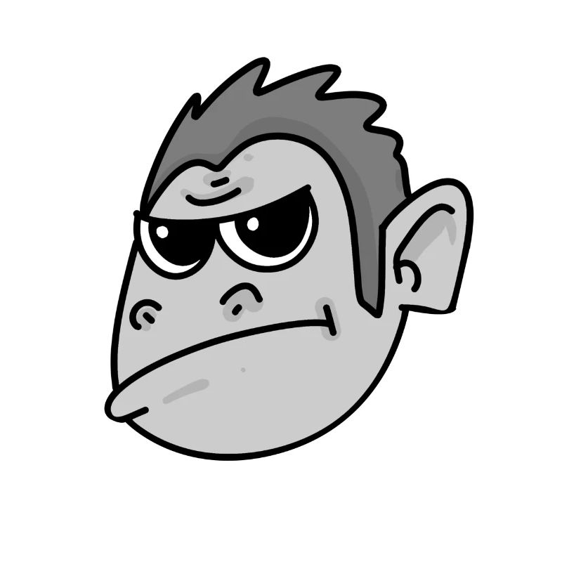 Gorilla Head