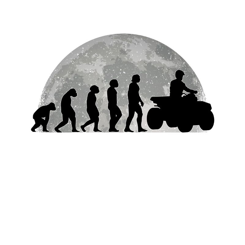 Quadrillage Evolution Lune Biker quad conduire ATV