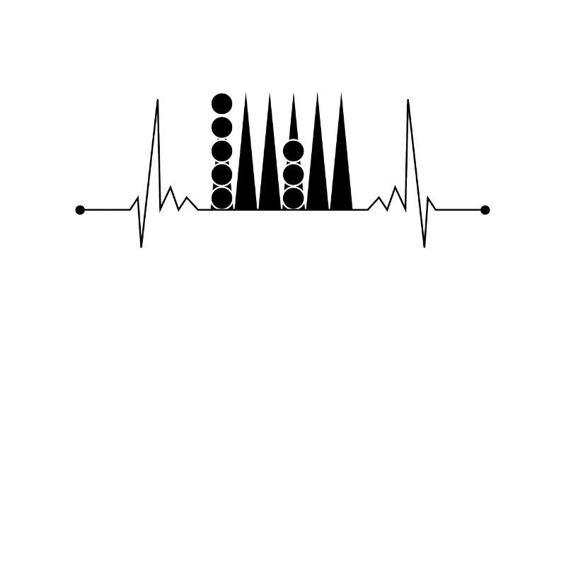 Backgammon Craps Heartbeat Board Game