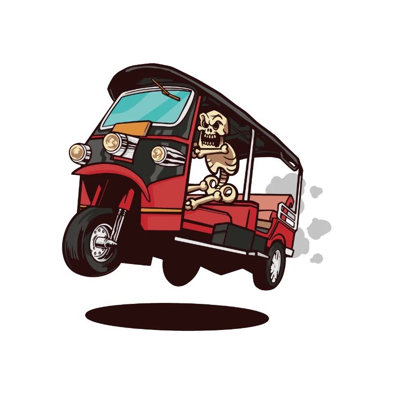 RICKSHAW SKELETON