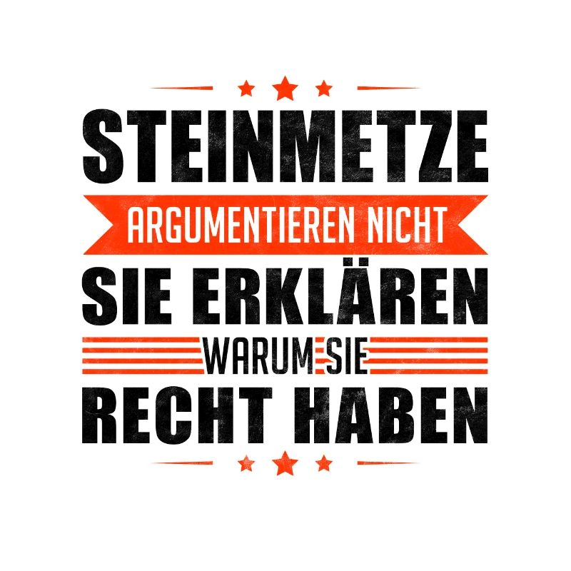 Steinmetze argumentieren nicht Steinbildhauer