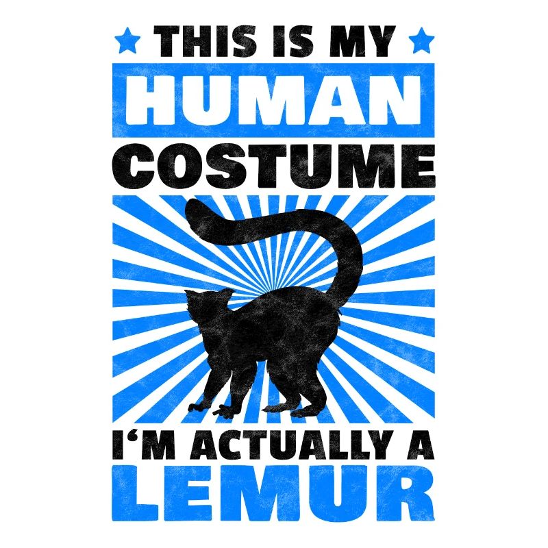 C’est mon costume de primate lémur renard