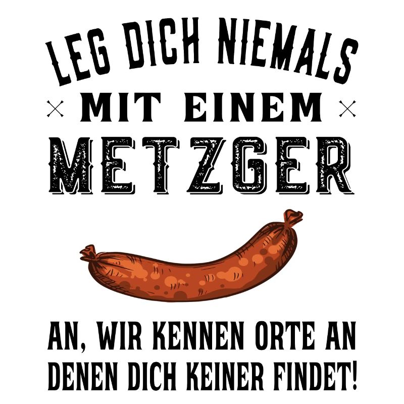 Fleischer und Schlachter - Metzger Wurst