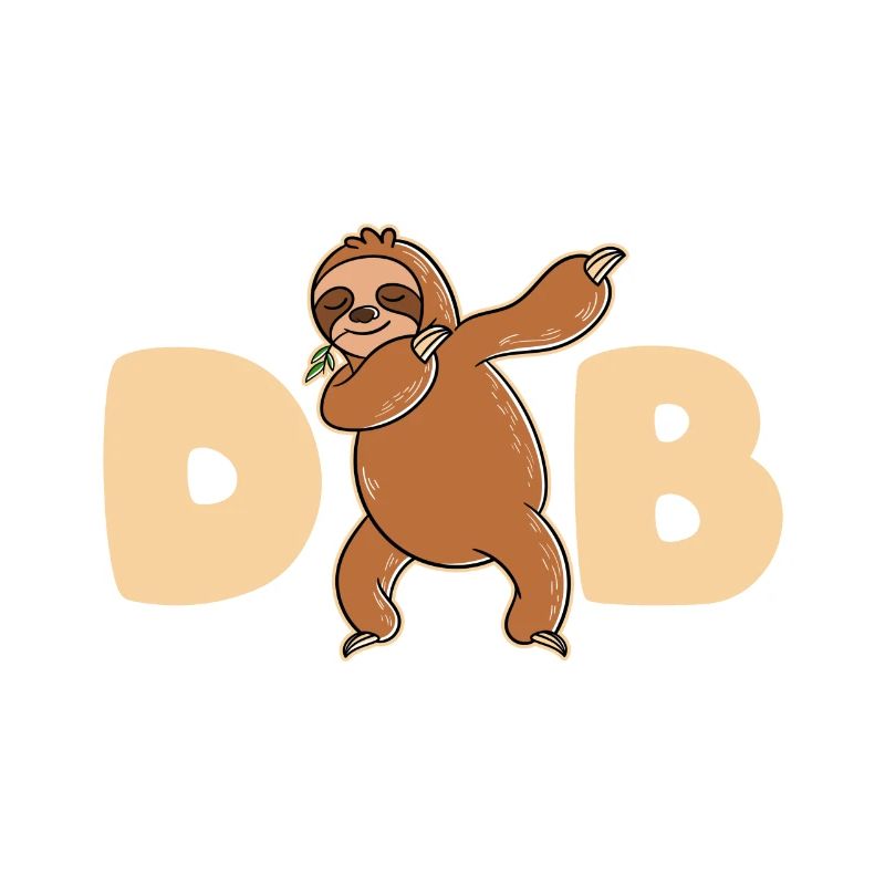 Dancing sloth Dabbing sloth