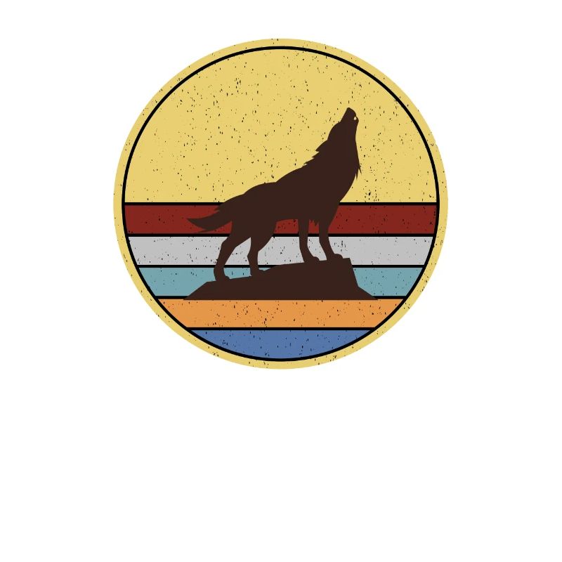 Wolf pack animal wolves