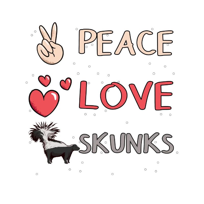 Le putois Love Skunks
