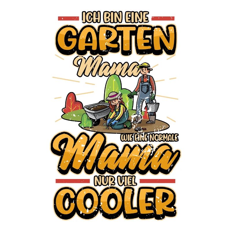 Garten Mama Muttertag Spruch Gartenarbeit Geschenk