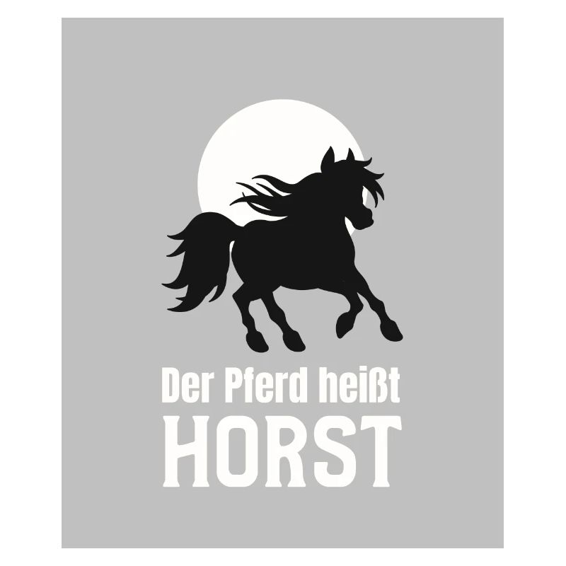 Der Pferd heißt Horst