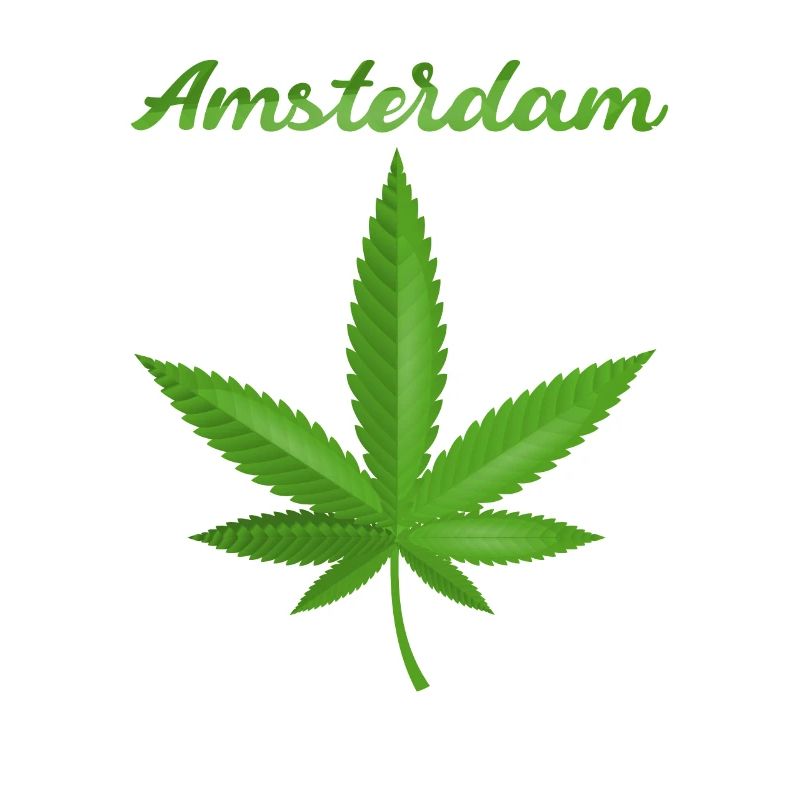 Amsterdam Weed Cannabis Leaf