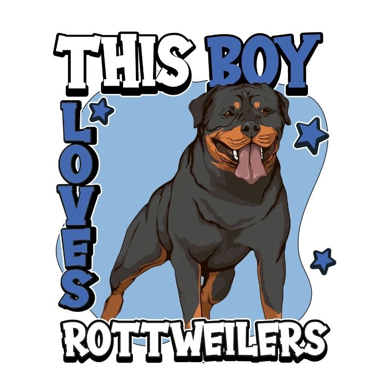 Rottweiler This Boy Loves Rottweilers