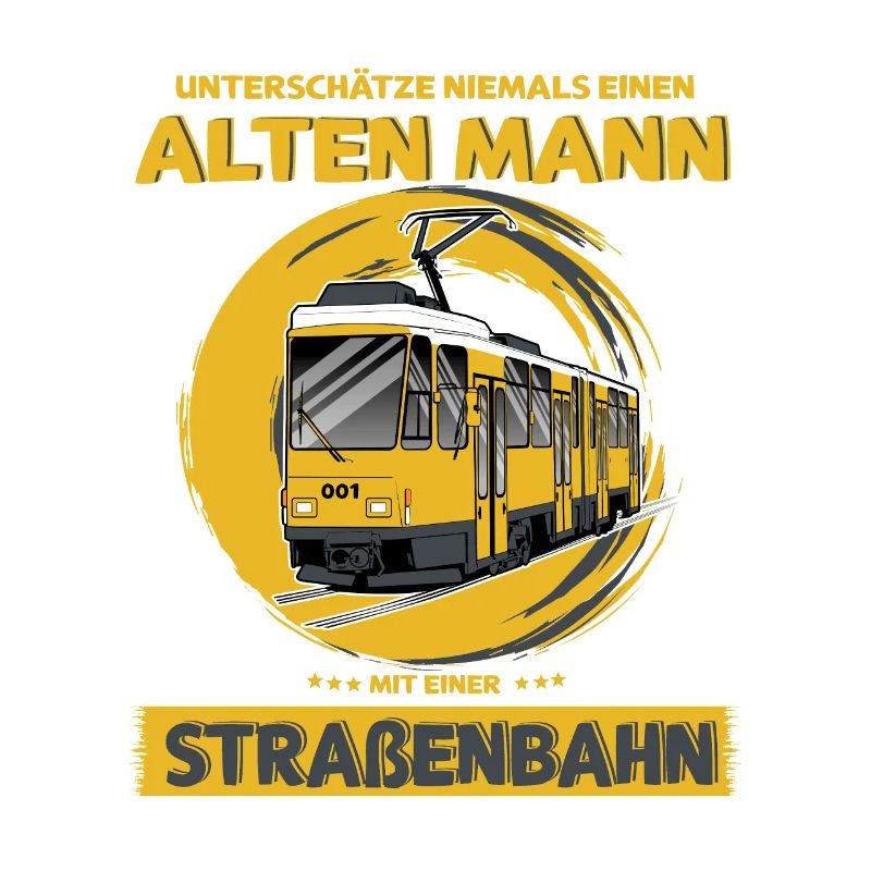 Strassenbahn KT4D Tram Straßenbahn Geschenk