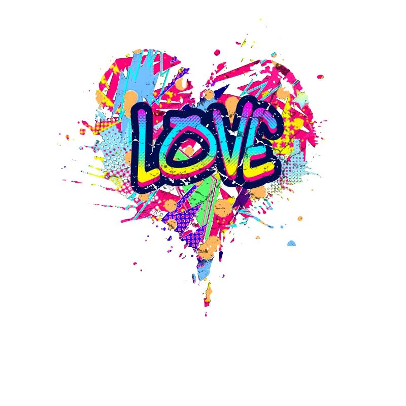 Liebe Herz Graffiti