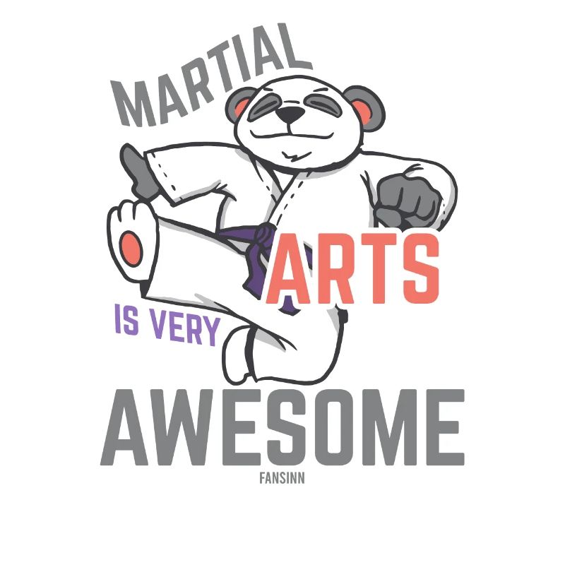 Martial Arts Training Panda Kampfkunst