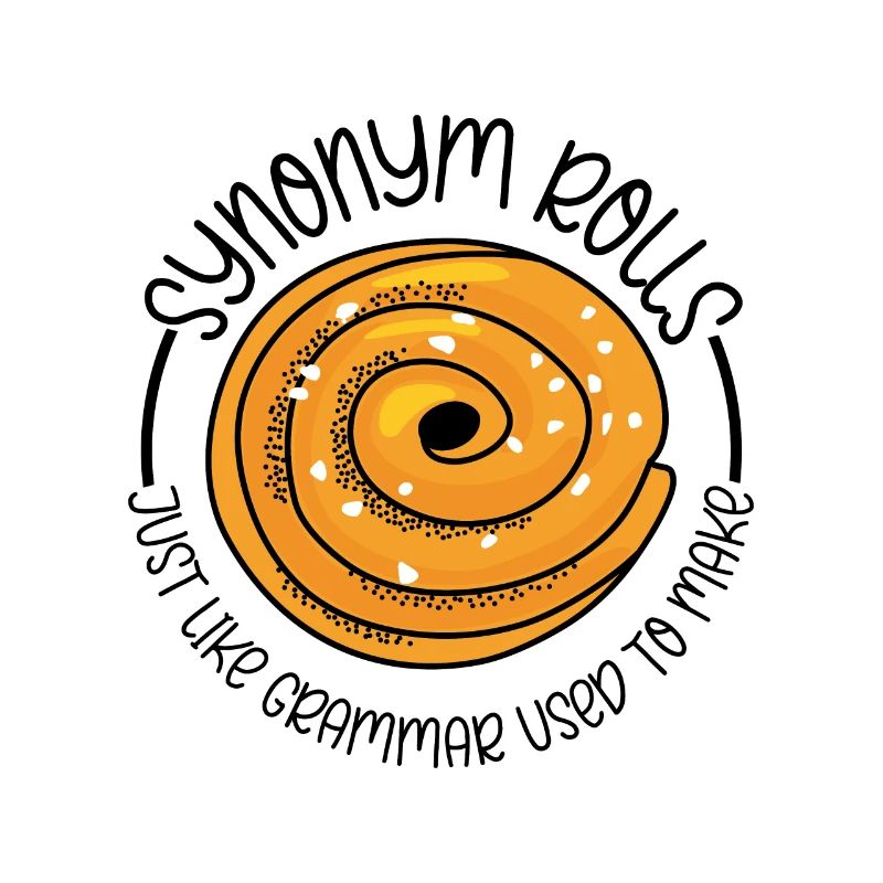 Synonym Rolls Grammar Cinnamon Roll English