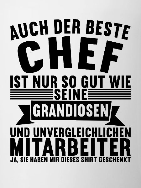 Chef Abteilungsleiter Geschenk