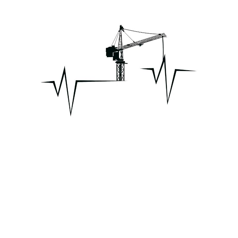 Crane Crane Operator Construction Site Crane Tower Heartbeat