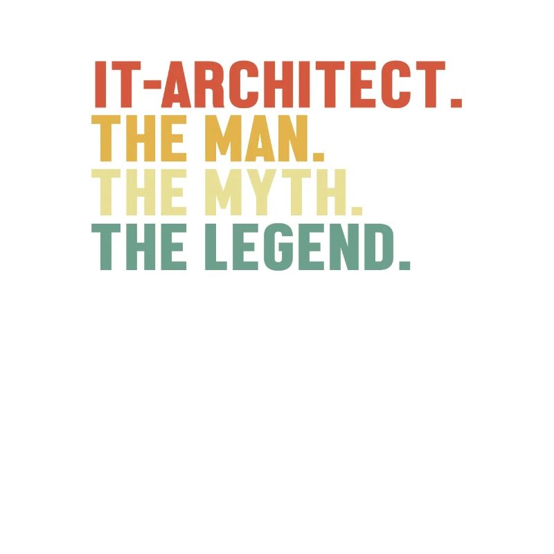 IT-Architect Man Myth Legend Cloud Architect