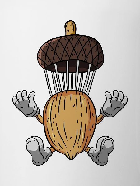Fallschirm Eichel Eiche Baum