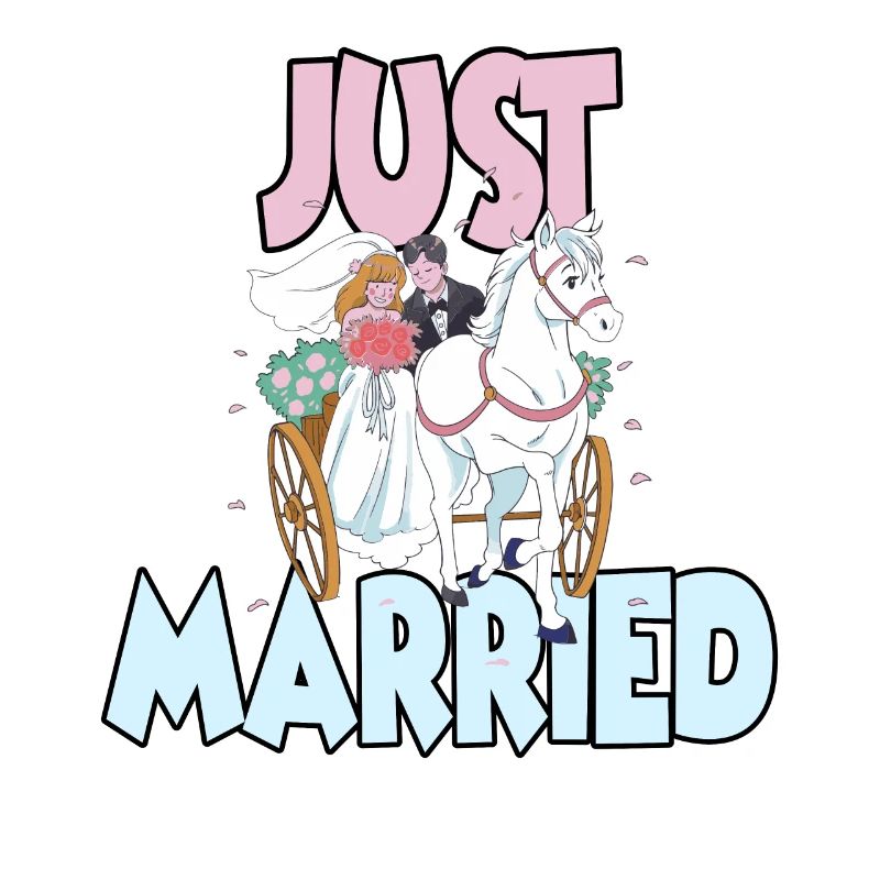Hochzeitsreise Flitterwochen Just Married